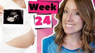 24 Weeks Pregnant and What to Expect | 24 Weeks in Months PLUS 24 Week Ultrasound.