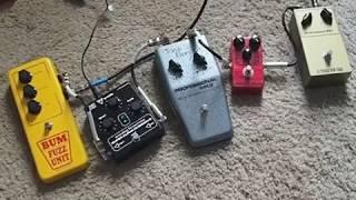 Tone Bender Versions Compared Briefly