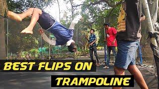 Best Flip on Trampoline  || Rajkumar karki