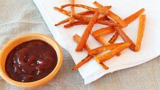 Crispy Garlic Carrot Fries