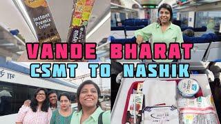 Vande Bharat Express | CSMT to Nashik | Mumbai | Fastest Train | CSMT to Shirdi |