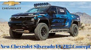 Chevrolet Silverado EV ZR2 Concept|The Tri-Motor Concept Will be Competing in the Mint 400 | 1100 Hp