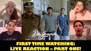 Drishyam 2 (Malayalam) Movie Reaction *Part One*! FIRST TIME WATCHING!