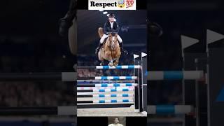 Respect|| Horse jump Great #shorts #respect