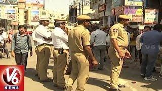 Encroachments Demolition Continues In 3rd Day In Hyderabad City | V6 News