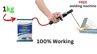 water welding salt water welding machine at home