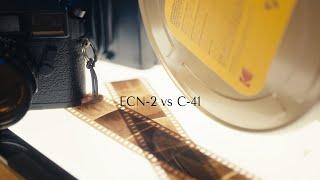 A Side-by-Side Comparison of ECN-2 and C-41 Film Developing