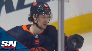 Kailer Yamamoto Scores Off Incredible Spin-O-Rama Pass From Leon Draisaitl