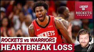 Tari Eason Ignites Houston Rockets INSANE 31-Point Comeback Vs Golden State Warriors