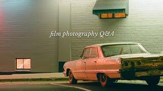 Film photography Q&A - Consistency, making money, the film craze, + more