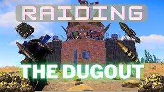 RAIDING THE DUGOUT in Rust! (SOLO/DUO Base) STRESS TESTING