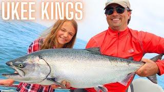 Chinook Salmon Fishing in Ucluelet British Columbia