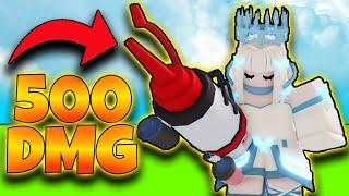 This combo deals 500dmg per second - Roblox Bedwars