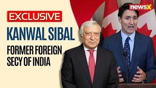 Ambassador Kanwal Sibal Discusses U.S. Concerns Over Canada's Allegations Against Amit Shah | NewsX