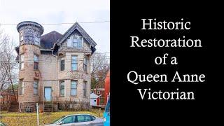 Pittsburgh Historic Restoration of a Queen Anne Victorian