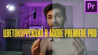 Цветокорекция в Adobe Premiere Pro CC 2019