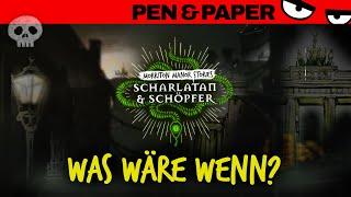 Pen & Paper MORRITON MANOR Scharlatan & Schöpfer | Was Wäre Wenn?