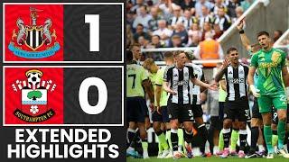 EXTENDED HIGHLIGHTS: Newcastle United 1-0 Southampton | Premier League