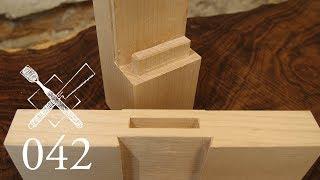 Joint Venture Ep.42:Mortise & tenon with sliding dovetail "Suitsuki sashi shikuchi"(JapaneseJoinery)