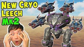 NEW Insane CRYO LEECH Mk2 Gameplay - War Robots Freeze Weapon WR