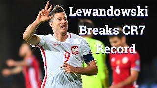 Armenia vs Poland 1 - 6 - Robert Lewandowski Hat trick Goals   05 October 2017