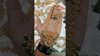 Long haram with price @RK.jewellers. one gram gold jewellery #viral #shorts #jewellery #longharam