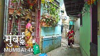 MUMBAI Walking Tour  - Khar Danda - Coastal Village Life in the City - India 4K HDR