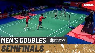 YONEX All England Open 2022 | He/Tan (CHN) vs Ahsan/Setiawan (INA) [2] | Semifinals