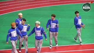 [BANGTAN BOMB] 'BTS 400-meter relay race' Compilation