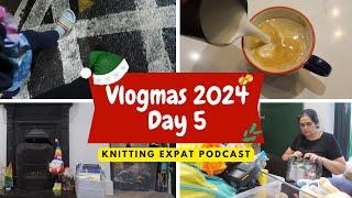 Knitting Expat Vlogmas - Vlogmas Day 5