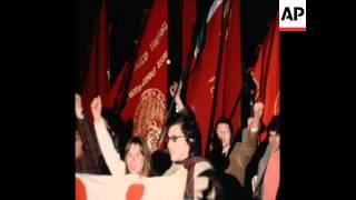 SYND14/02/71 ANTI FASCIST DEMONSTRATION