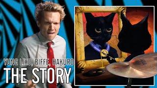 YUNG LIXO, Biffe, Hakuro - The Story | Office Drummer [First Time Hearing]