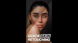  Quick Skin Retouching Tips #shorts || Photoshop CC 2021