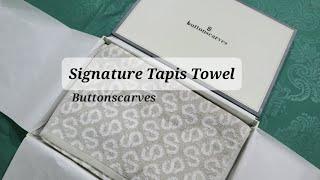 Buttonscarves || Signature Tapis Towel || Fawn