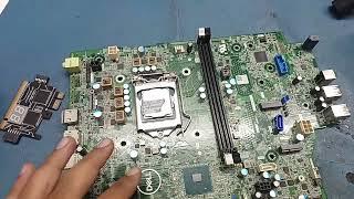 HOW TO CONFORM TESTING CONTROLAR  ICE FAULTY  NOT POWERING ON DELL OPTIPLEX 3060 MOTHERBOARD