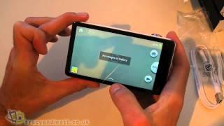 Samsung Galaxy Camera unboxing and demo video