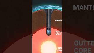 Deepest Man-Made Hole on EARTH!  #shorts #facts #space #short