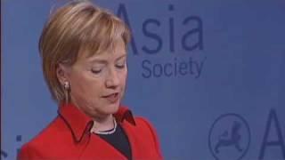 Hillary Clinton's address at The Asia Society New York on US-Asia Relations