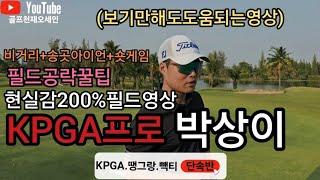 [나는프로다]KPGA대전박상이프로 보기만해도도움되는필드영상 꿀팁+현실감200%