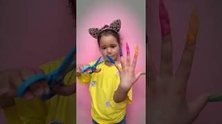 Let's Learn to Cut Nails Safely! A Fun Lesson for Kids! #art #kids #crafts