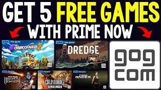 5 FREE GOG PC Games With PRIME + STEAM Game DEALS!