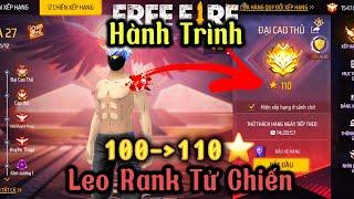 [Free Fire] Hành Trình Leo Rank Đại Cao Thủ 110⭐️ | Tuna