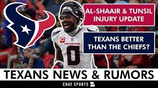 Texans Injury News: Azeez Al-Shaair & Laremy Tunsil + With Joe Mixon Is Houston The Best In The AFC?