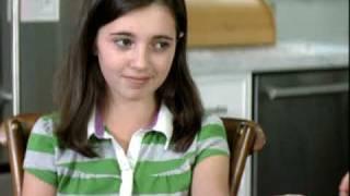 Maddie Levy appears as Caitlin in Second Cut of Walmart Family Moments Commercial