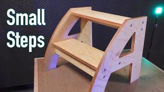 Simple Small Steps Build | with basic power tools only
