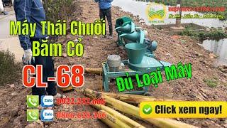 Các Máy Thái Chuối Băm Cỏ Cúa Điện Máy Cường Linh Sản Xuất