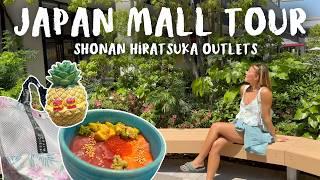 Outdoor Mall in Japan! Feels like shopping in California at the Shonan Hiratsuka Outlets