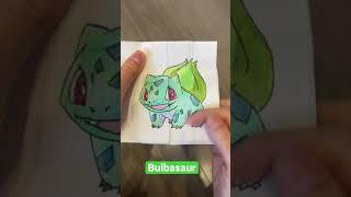 Pokémon Evolution Endless Flip Card  - Bulbasaur #shorts #drawing