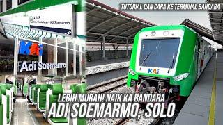 TERNYATA BEGINI KERETA BANDARA ADI SOEMARMO! Review & Tutorial Naik KA Bandara Adi Soemarmo Solo