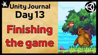 Finishing my 2D Game in Unity | Unity Journal: Day 13